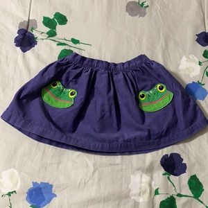🐸Mini Boden frog skirt 2/3 🐸